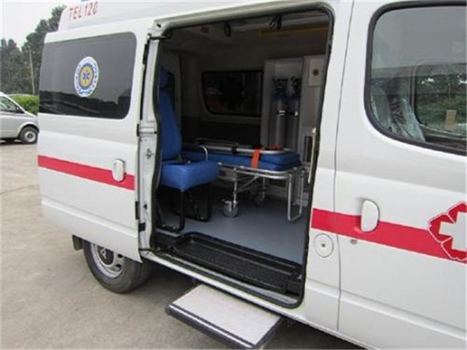 漠河救护车出租服务案例7
